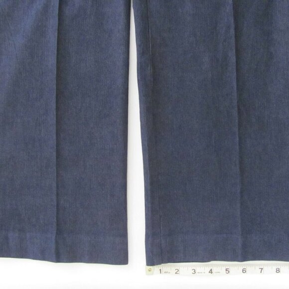 Larry Levine Jeans Pants Womens Sz 6 (30 x 31) Stretch Dark Wash Double Hook NWT - Picture 9 of 12